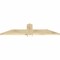 Ekena Millwork Eugene Rough Sawn Timber Gable Bracket, Douglas Fir, 60"W x 15"H x 2"D x 6"F, 6/12 Pitch GBW060X15X0206EUG00RDF - alternate 4